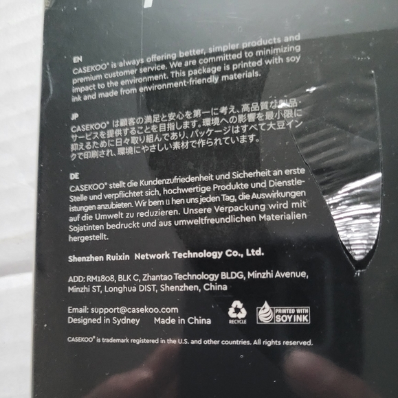 CaseKoo Transparent Screen Protector for iPhone Phone 12/12 Pro - Picture 4 of 12